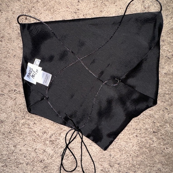 Princess Polly JULIA TOP BLACK - Picture 7 of 11